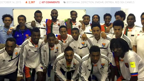Zece fotbaliști de la echipa națională a Eritreei au cerut azil politic în Botswana