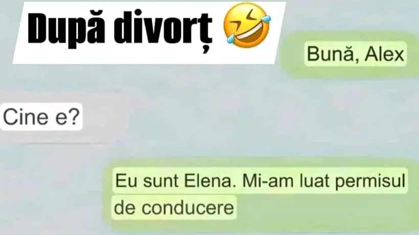 Bancul de joi | După divorț