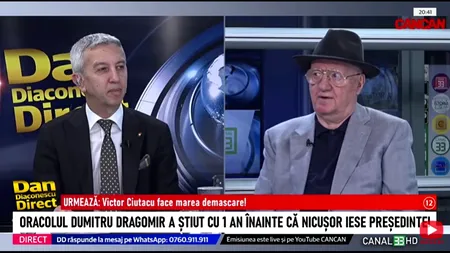 Dumitru Dragomir: „Călin Georgescu a dat dovadă că este un tip deștept”
