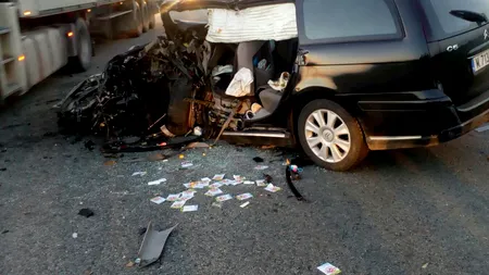 Accident grav în Timiș, cu doi morți și trei răniți, printre care un copil