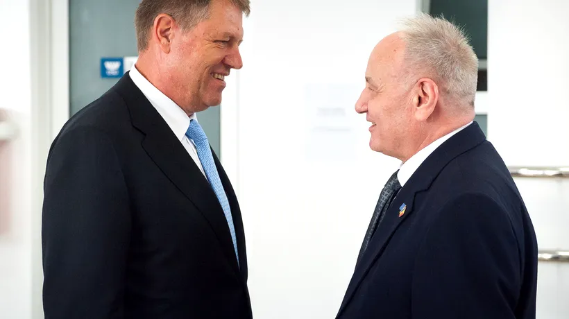 Președintele Moldovei în vizită oficială la București 