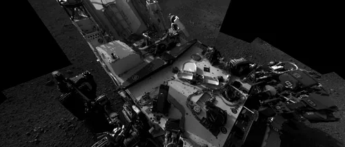 Fotografie de mare rezoluție cu robotul Curiosity, publicată de NASA