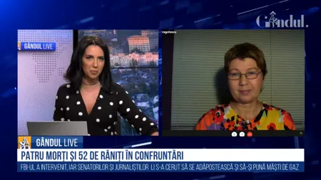 GÂNDUL LIVE. Corina Dragotescu, în direct din SUA: „Era de așteptat ca Trump să lupte până în ultima secundă” / „Lui Joe Biden nu îi va fi ușor să conducă această Americă!”