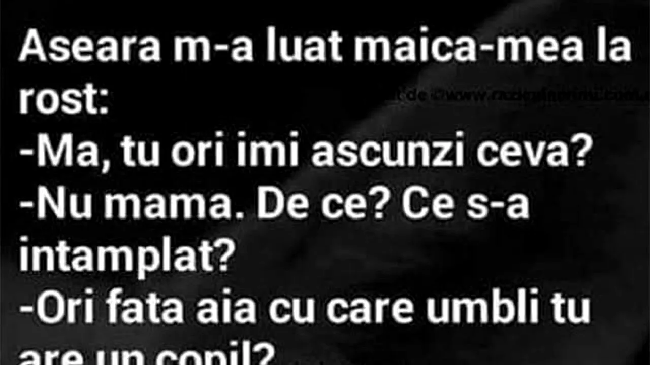Bancul de joi | 