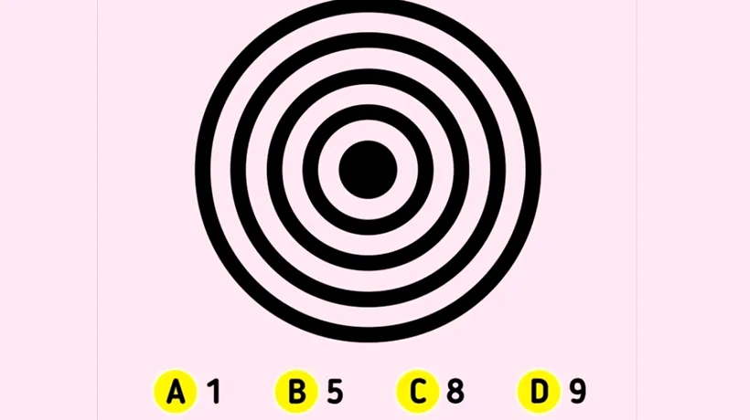 Test de inteligență pentru genii | Câte cercuri sunt, în total, în această poză?