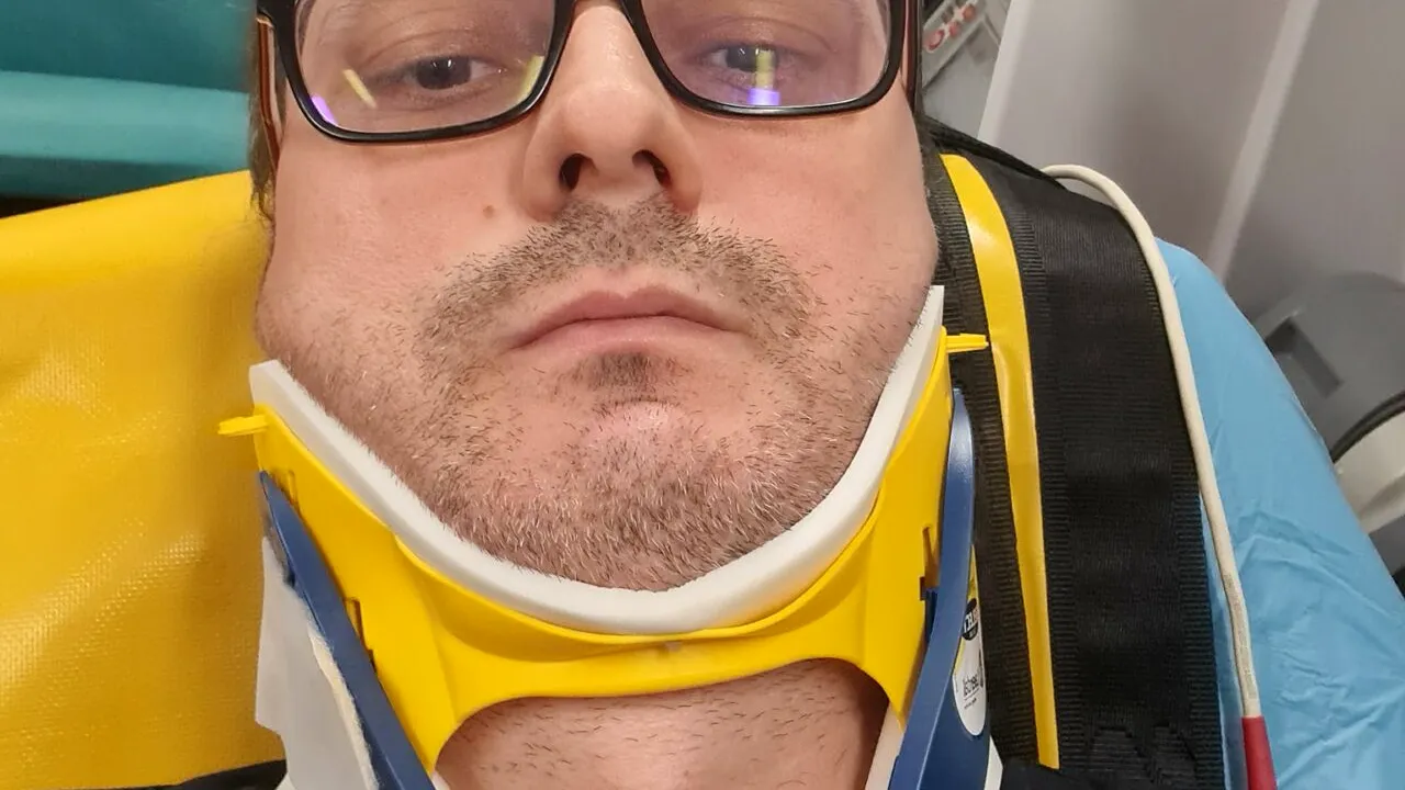 Alexandru Cumpănașu a ajuns la Urgență după un accident de mașină în zona Arcul de Triumf din Capitală