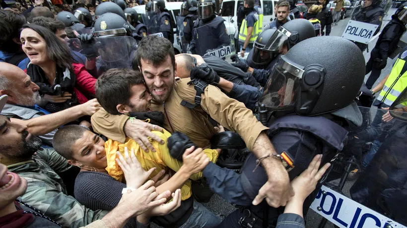 UDMR, prima reacție oficială după violențele de la referendumul din Catalonia. Asemănarea cu situația din România