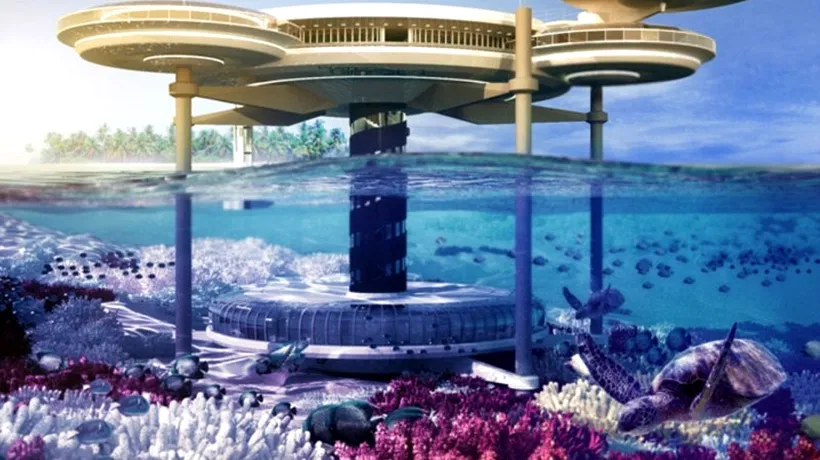 GALERIE FOTO. Cum va arăta primul hotel cu camere subacvatice din Dubai