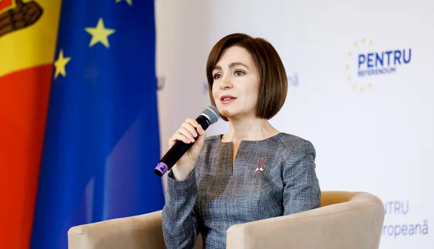 <span style='background-color: #2c4082; color: #fff; ' class='highlight text-uppercase'>VIDEO</span> Maia Sandu, despre REFERENDUMUL pentru aderarea Republicii Moldova la UE: Nu vrem să mai așteptăm