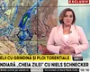 Alertă meteo: un ciclon puternic aduce grindină și vijelii în toată țara