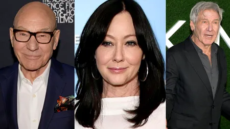 13 IULIE, calendarul zilei: Patrick Stewart împlinește 85 de ani, Harrison Ford 83/ Moare Shannen Doherty, acum un an
