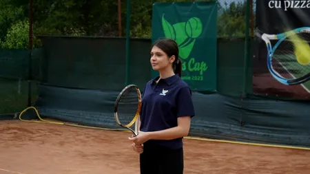 Elena Chiriac și Victor Yila, MECI-spectacol la Press Cup! „Mă pricep să supraviețuiesc pe terenul de tenis”