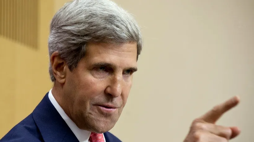 John Kerry denunță ineficiența administrației Obama în soluționarea a conflictului din Siria