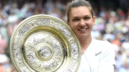 Simona Halep va prezenta pe Arena Națională trofeul de la Wimbledon, pe 17 iulie 