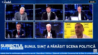 Scandal în platoul Subiectul Zilei cu Răzvan Dumitrescu, la Gândul. Politicienii USR și AUR s-au amenințat: „Ne vedem la alegeri”