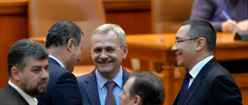 Ponta, Andronescu și Florea îl împing pe Dragnea spre postul de premier