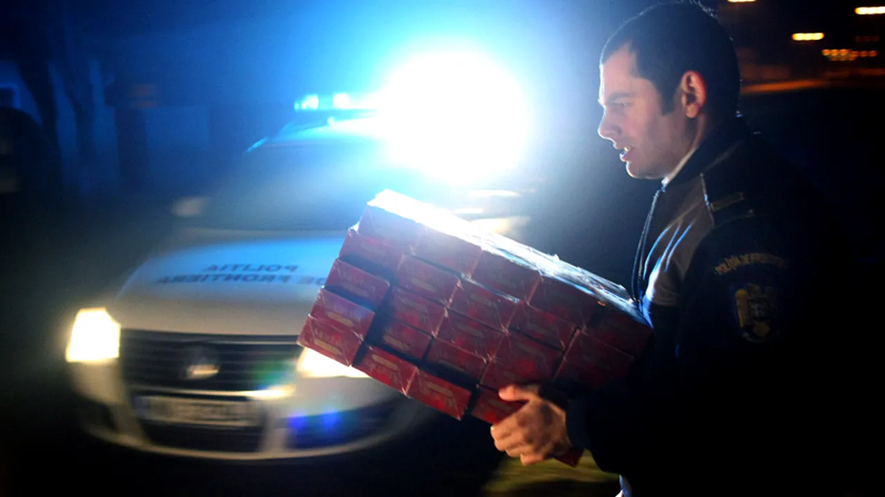 7.400 de țigări de contrabandă, descoperite de câinele antitabac Lady