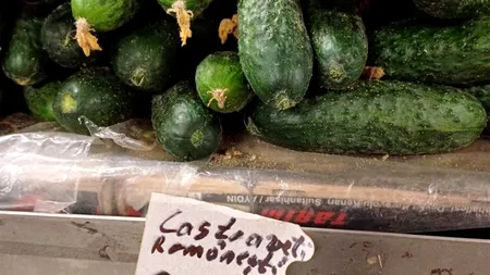 De necrezut! Cât costă 1 kilogram de castraveți românești, într-o piață din Cluj-Napoca