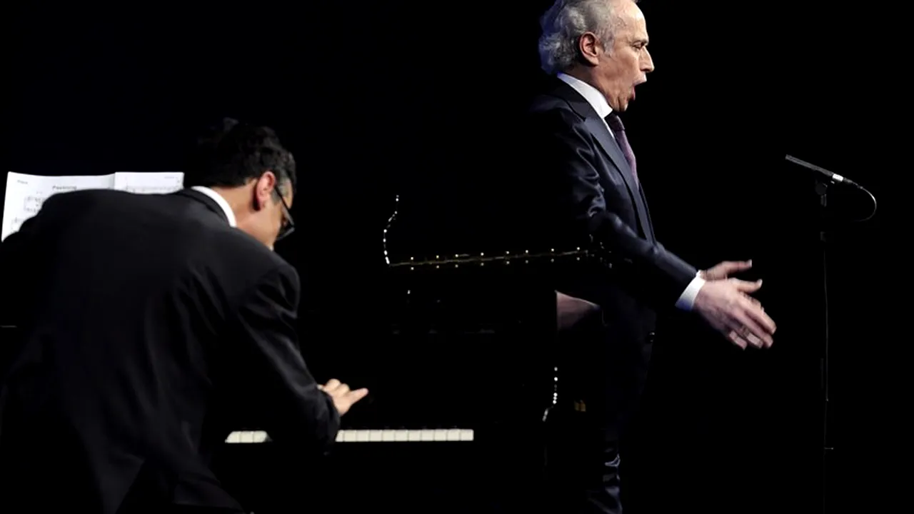 Concert de excepție, la București, al tenorului Jose Carreras