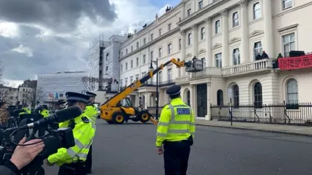 Proprietatea oligarhului Oleg Deripaska din centrul Londrei a fost ”confiscată” de protestatari