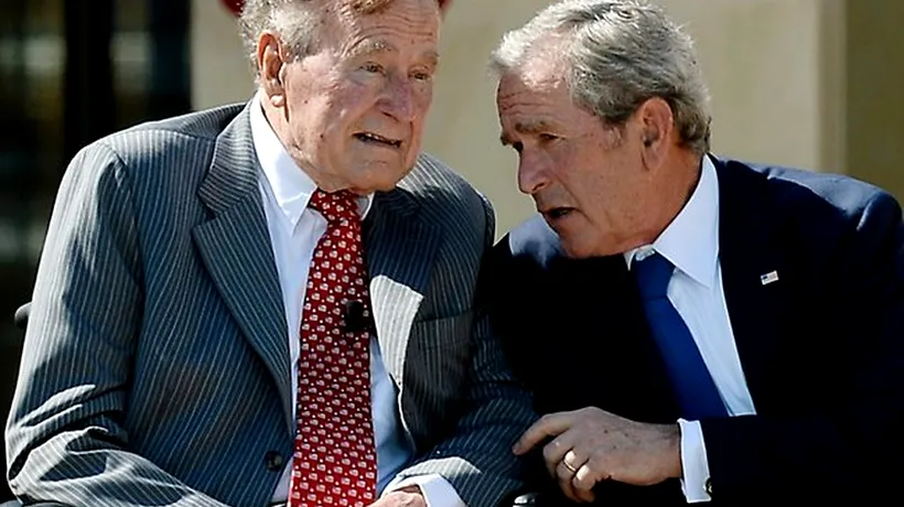 George H. W. Bush a petrecut a patra noapte la spital