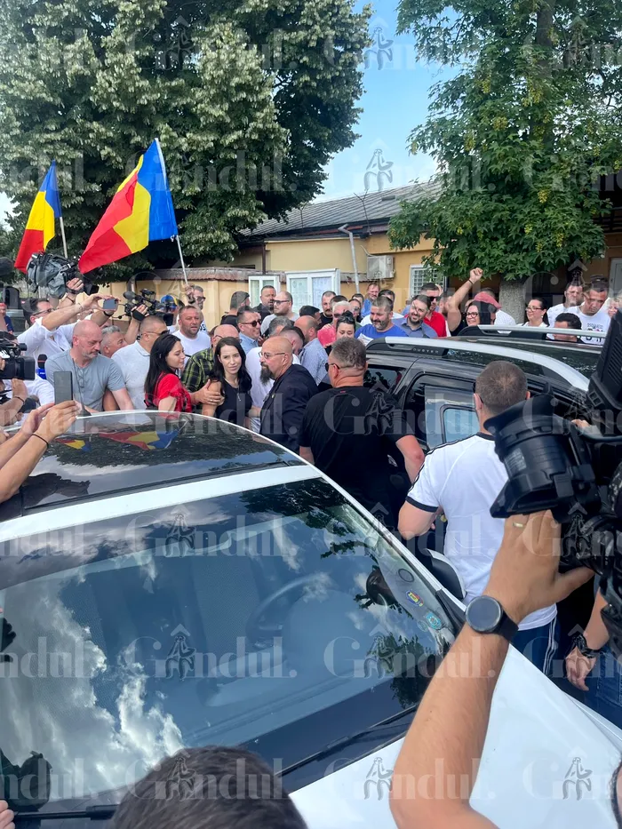 Cristian Popescu Piedone a ieșit din penitenciar / Sursa foto: captură video