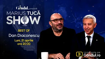 Gândul prezintă Best of Marius Tucă Show – luni, 21 aprilie, de la ora 20.00