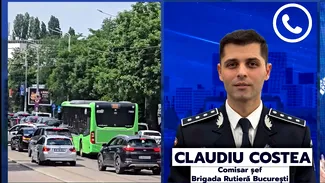 Mai putem scăpa de traficul infernal din București? Comisar Brigada Rutieră: „Distanța de acasă până la școală este foarte scurtă, iar unii aleg să folosească mașina”