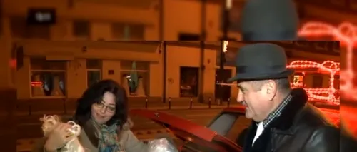 Crăciun-mobilul. Cum și-a împodobit Dacia un bărbat din Timișoara