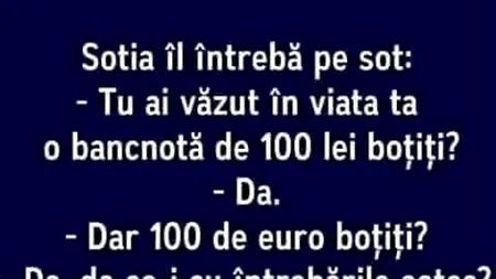 BANCUL ZILEI | 