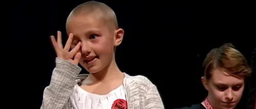Gestul emoționant al unei fetițe de 9 ani, din dragoste pentru fratele ei bolnav de cancer a strâns 20.000 de dolari. VIDEO