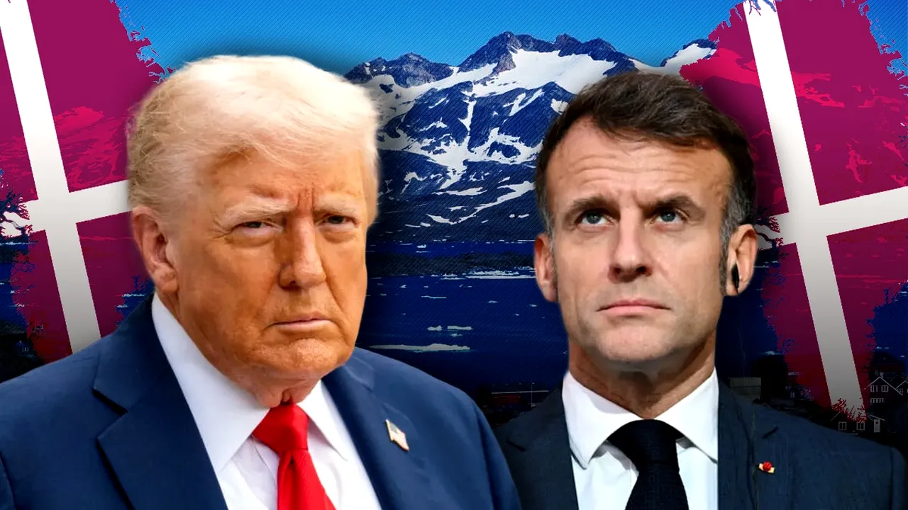Macron avertizează asupra unor „consecințe în cascadă fără precedent” dacă Trump ia măsuri împotriva Groenlandei