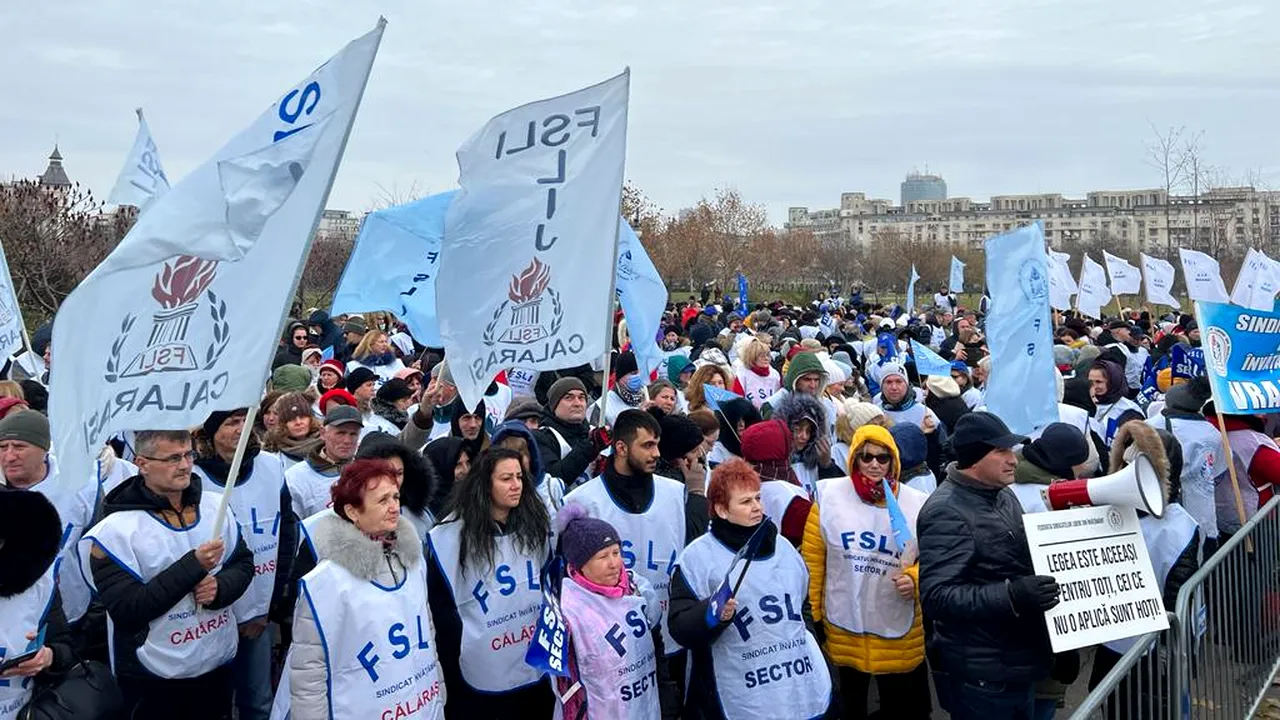 Sindicatele din învățământ amenință cu GREVA generală. Ce pretenții au cadrele didactice