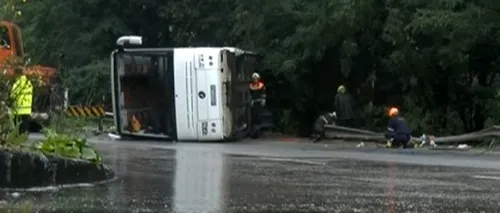 Accident foarte grav în Bulgaria. Un autocar cu români a căzut într-o râpă: BILANȚUL VICTIMELOR