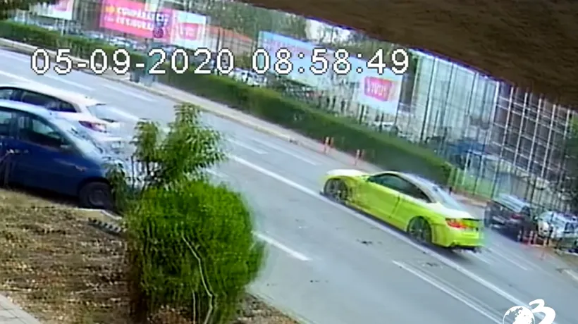Un șofer cu BMW de fițe era să producă o tragedie în această dimineață în Mamaia
