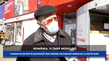 GÂNDUL VOX POPULI. Se simt românii în siguranță odată cu venirea militarilor americani? (VIDEO)