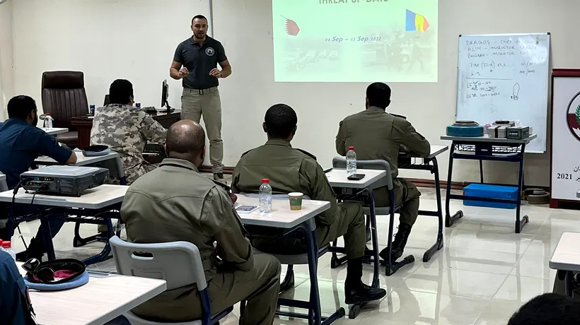 Forțele de securitate la Campionatul Mondial de Fotbal din Qatar, instruite de SPP