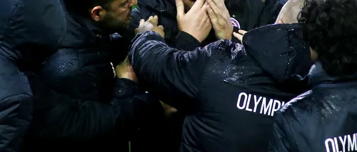 Echipa lui Răzvan Lucescu, măcelărită la Comisii. Ce pedeapsă a primit PAOK după incidentele de la meciul cu Olympiakos