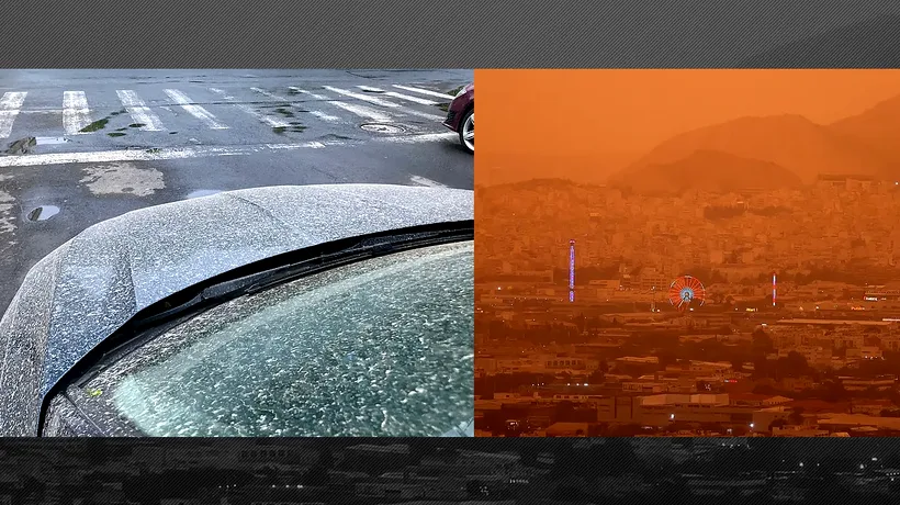 De ce România nu a avut cer roșu-portocaliu ca în Grecia de la PRAFUL SAHARIAN. Climatolog: ”Să ne îngrijoreze mai mult poluarea locală”