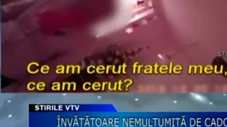 UPDATE. Învățătoarea care a cerut cadouri nesimțite de Crăciun dă acum „extemporal