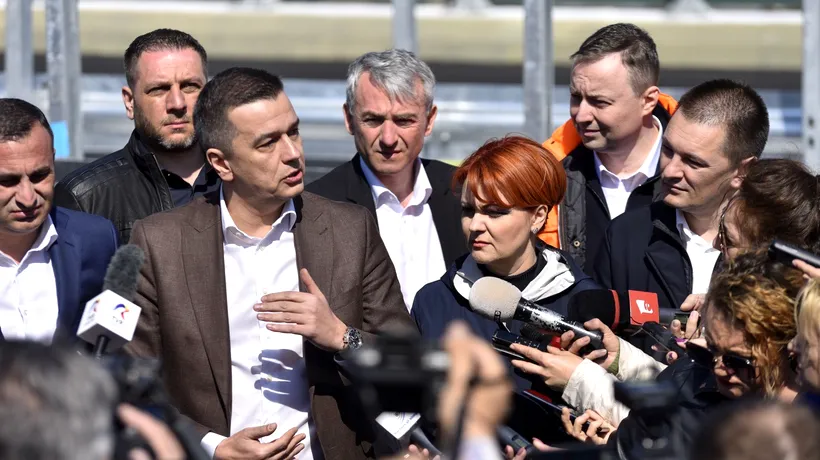 FOTO | Sorin Grindeanu vrea fapte, nu explicații. Ce l-a nemulțumit pe ministrul Transporturilor la lucrările pe Tronsonul 1 al Drumului Expres Craiova-Pitești