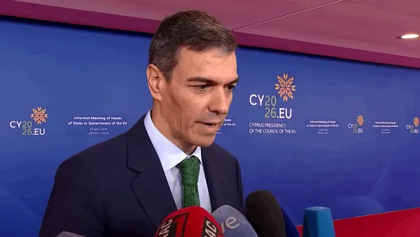 Reacția lui Pedro Sánchez după informațiile că Washingtonul ia în considerare suspendarea Spaniei din NATO. Premierul face primele declarații de la summitul UE din Cipru