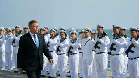 Klaus Iohannis, de Ziua Marinei: Vom continua sporirea prezenței aliaților în structurile NATO de pe teritoriul României (VIDEO)