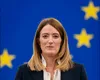 Roberta Metsola ajunge la București, în același avion cu Emil Hurezeanu. Șefa Parlamentului European se va întâlni cu Nicușor Dan
