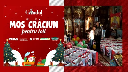 EXCLUSIV VIDEO | Gândul Media Network, campanie umanitară - ”Moș Crăciun pentru Toți”: „Lumini de bucurie în casele unde speranțele erau stinse”