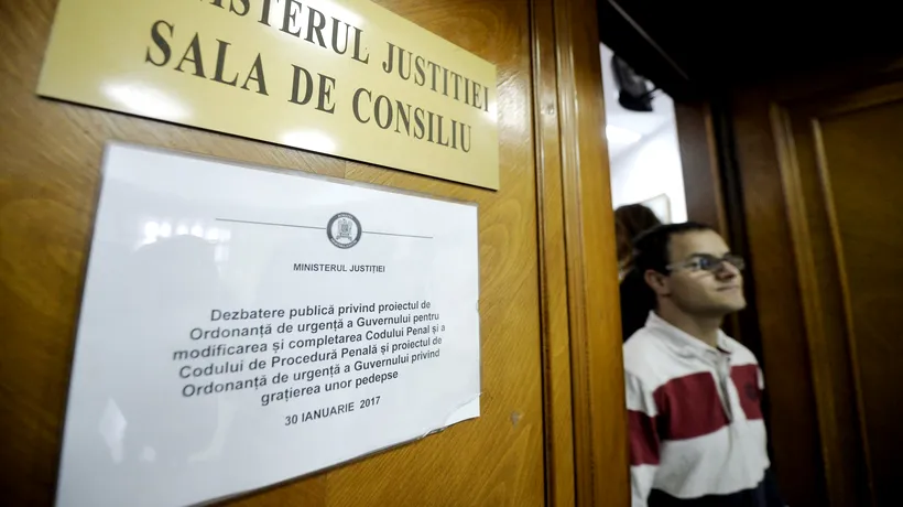 Ministerul Justiției: Proiectul de lege privind desființarea SIIJ va fi publicat marți. Ulterior, va fi trimis CSM