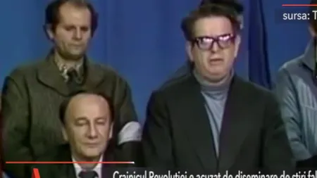 Crainicul Revoluției, acuzat că a instalat „psihoza teroristă