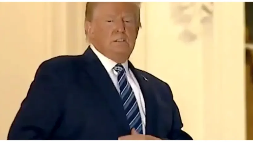 Donald Trump se chinuie să respire! Imagini șocante cu liderul de la Casa Albă, infectat cu coronavirus (VIDEO)