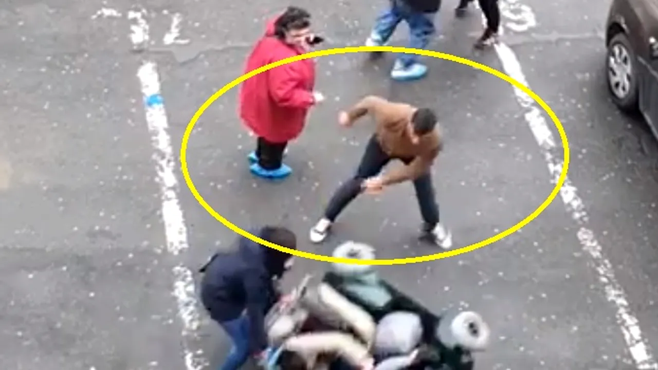 CUMPLIT. Femeie în scaunul cu rotile, bătută și trântită la pământ în Cluj! Imagini șocante - FOTO/VIDEO