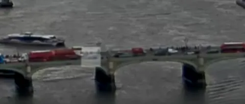 VIDEO. Momentul șocant în care atacatorul de la Londra intră cu mașina în mulțime. Românca apare căzând în apă